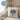 Endlich Schulkind mit Tafel – mit Name personalisiert – Kissen in Blau – Wohnbeispiel #farbe_blau