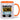 Endlich Schulkind personalisiert mit Namen – Tasse in Orange – Ansicht 01 #farbe_orange