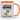 T-Rex konnte sich die Hände nicht waschen – Tasse in Orange – Ansicht 01 #farbe_orange