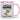 T-Rex konnte sich die Hände nicht waschen – Tasse in Rosa – Ansicht 01 #farbe_rosa