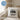 Vielen Dank für alles – Kissen 40 × 40 cm mit Rückseite in Blau – Wohnbeispiel #farbe_blau