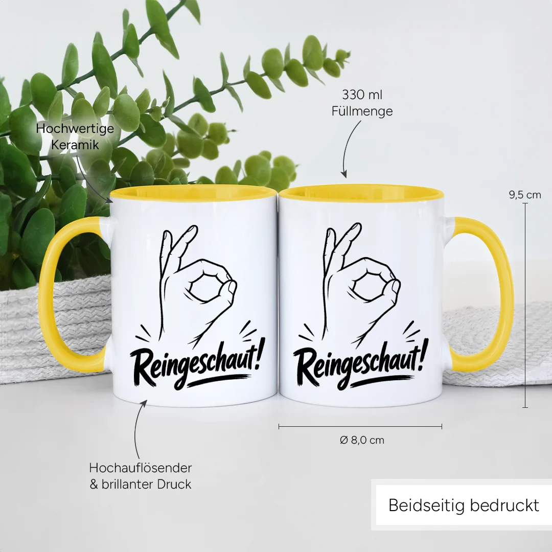 Beidseitig bedruckt