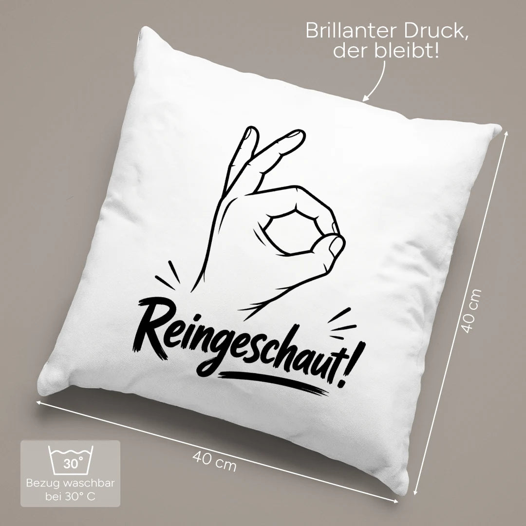 40 × 40 cm und pflegeleicht
