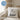 Reingeschaut – Kissen 40 × 40 cm mit Rückseite in Blau – Wohnbeispiel #farbe_blau
