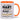 Ich arbeite hart, damit mein Hund sein Luxusleben genießen kann – Tasse in Orange – Ansicht 01 #farbe_orange