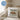 Schnarchecke mit Faultier – mit Name personalisiert – Kissen in Blau – Wohnbeispiel #farbe_blau