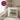 Opas Schnarchecke Faultier – Kissen 40 × 40 cm mit Rückseite in Violett – Wohnbeispiel #farbe_violett