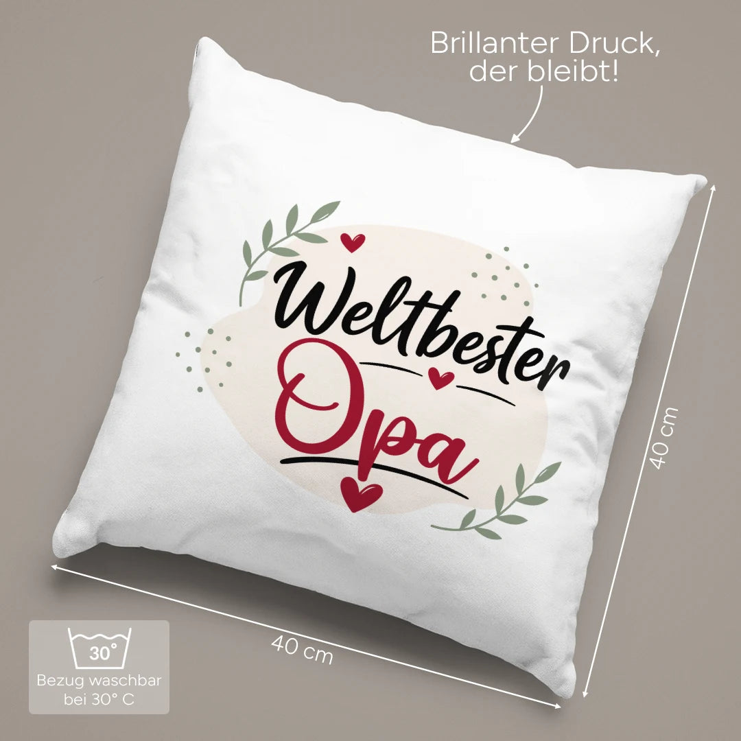 40 × 40 cm und pflegeleicht