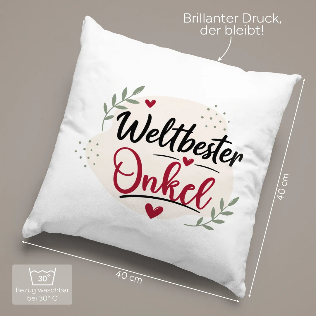 40 × 40 cm und pflegeleicht