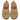 We are family – personalisiert mit Name – braune Hausschuhe, Ansicht 1