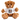 Personalisiertes Kuscheltier Teddybär – Ansicht 01 #kuscheltier_teddybaer