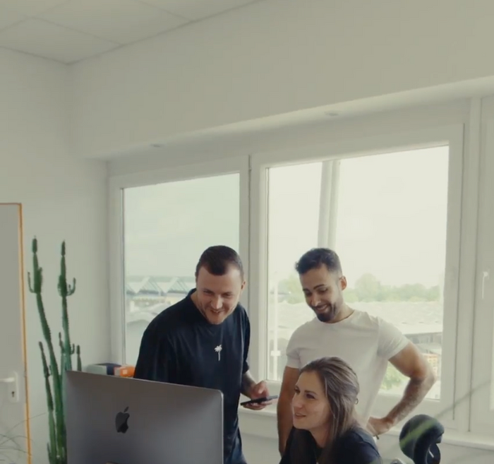 Tim, Kevin und Laura