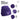 Sonnen-Smiley – Beanie in Violett, Ansicht 4 #farbe_violett