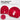 Peace – Beanie in Rot, Ansicht 2 #farbe_rot