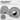 Yin und Yang – Beanie in Grau meliert, Ansicht 2 #farbe_grau-meliert