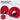Yin und Yang – Beanie in Rot, Ansicht 2 #farbe_rot