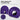 Yin und Yang – Beanie in Violett, Ansicht 2 #farbe_violett