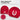 Hufeisen – Beanie in Rot, Ansicht 2 #farbe_rot