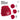 Hufeisen – Beanie in Rot, Ansicht 4 #farbe_rot