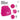Friedenstaube – Beanie in Pink, Ansicht 4 #farbe_pink