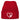 Herz-Pfote – Beanie in Rot, Ansicht 1 #farbe_rot