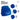 Katze mit Schnurrhaaren – Beanie in Blau, Ansicht 4 #farbe_blau