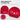 Katze mit Schnurrhaaren – Beanie in Rot, Ansicht 2 #farbe_rot