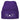 Katze mit Schnurrhaaren – Beanie in Violett, Ansicht 1 #farbe_violett