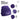 Katze mit Schnurrhaaren – Beanie in Violett, Ansicht 4 #farbe_violett