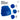 Smiley – Beanie in Blau, Ansicht 4 #farbe_blau