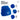 Pommes – Beanie in Blau, Ansicht 4 #farbe_blau