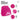 Mountains – Beanie in Pink, Ansicht 4 #farbe_pink