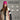 Kompass und Berge – Beanie in Pink, Ansicht 3 #farbe_pink