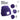Herz und Kreuz – Beanie in Violett, Ansicht 4 #farbe_violett