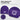 Punk-Smiley – Beanie in Violett, Ansicht 2 #farbe_violett