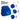T-Rex – Beanie in Blau, Ansicht 4 #farbe_blau