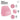 Croissant – Beanie in Rose, Ansicht 4 #farbe_rose