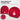 Mittelfinger-Skelett – Beanie in Rot, Ansicht 2 #farbe_rot