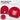 Bad Hair Day – Beanie in Rot, Ansicht 2 #farbe_rot