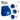 Es eskaliert eh – Beanie in Blau, Ansicht 4 #farbe_blau