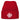 Es eskaliert eh – Beanie in Rot, Ansicht 1 #farbe_rot
