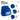 Jingle my balls – Beanie in Blau, Ansicht 4 #farbe_blau