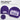 Jingle my balls – Beanie in Violett, Ansicht 2 #farbe_violett