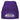 Ich mag Bäume, die halten die Fresse – Beanie in Violett, Ansicht 1 #farbe_violett
