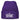 Ich mag Berge, die halten die Fresse – Beanie in Violett, Ansicht 1 #farbe_violett