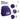 Ich mag Berge, die halten die Fresse – Beanie in Violett, Ansicht 4 #farbe_violett