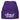 Der Berg ruft, ich muss los – Beanie in Violett, Ansicht 1 #farbe_violett