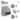 Ich muss gar nix – Beanie in Grau meliert, Ansicht 4 #farbe_grau-meliert