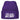 Ich muss gar nix – Beanie in Violett, Ansicht 1 #farbe_violett