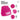 Ich würde jetzt auch lieber einen Helm tragen – Beanie in Pink, Ansicht 4 #farbe_pink